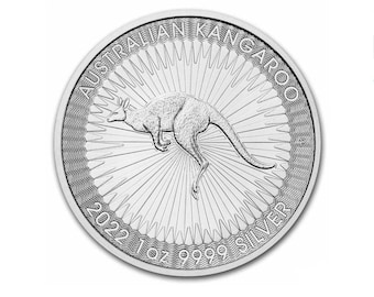 Upgrade for Cut or Engraved Designs 1oz Silver Coin Australian Kangaroo