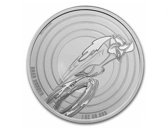 Upgrade for Cut and Engraved Designs 1oz Silver Coin Road Runner