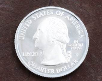 Silver Quarter Upgrade, Use this as Your Cut Coin!