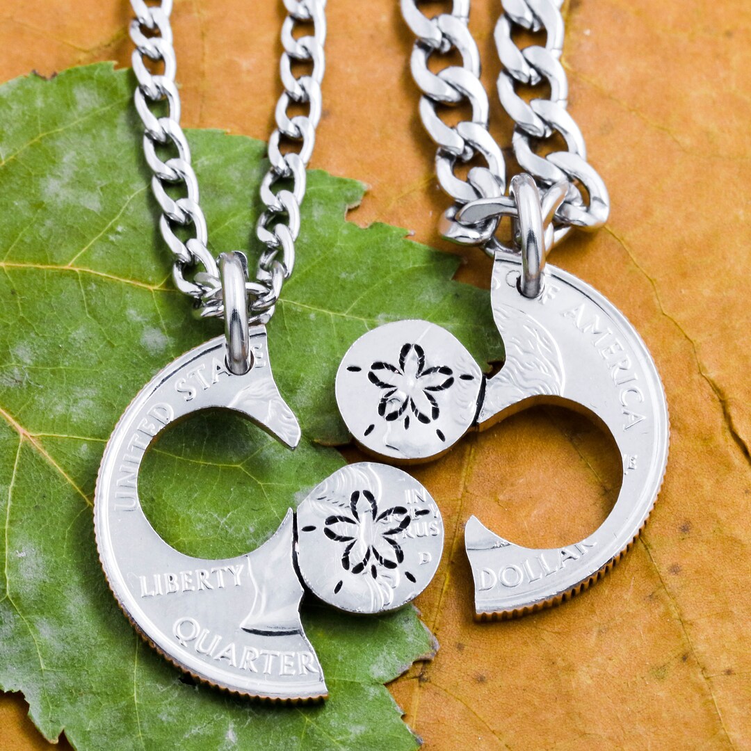Collane BFF Per 2 Ragazze - Acciaio Inossidabile, Ciondoli A Cuore, Regalo Amicizia - Foto 8