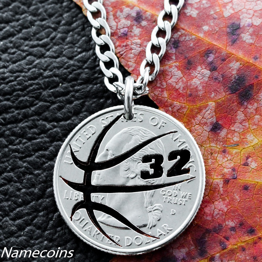 Custom Basketball Necklace With Your 