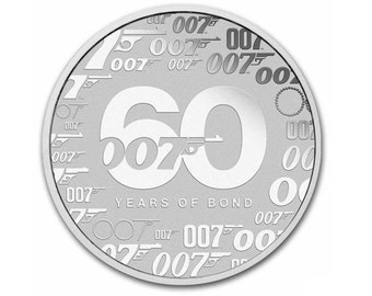 Upgrade for Cut and Engraved Designs 1oz Silver Coin 60th Anniversary