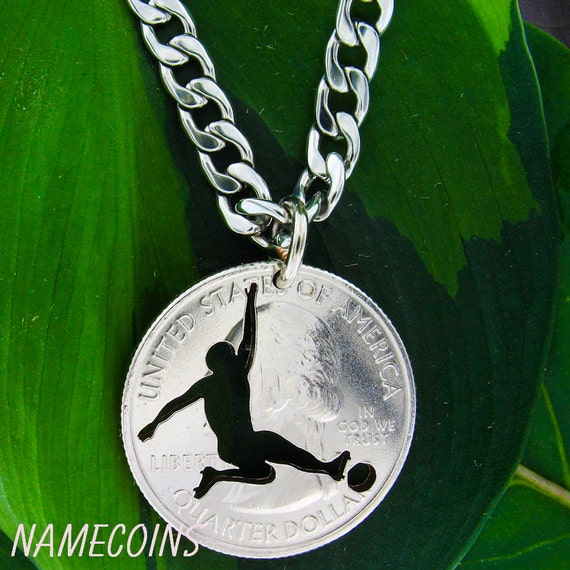 Soccer Necklace Sliding Kick Sports 