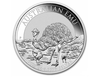 Upgrade for Cut and Engraved Designs 1oz Silver Coin Australian Emu