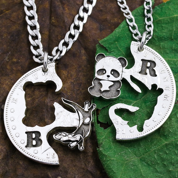 Panda hotsell friendship necklace