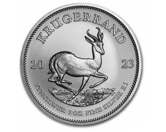 Upgrade for Cut and Engraved Designs 1oz Silver Coin South African Krugerrand