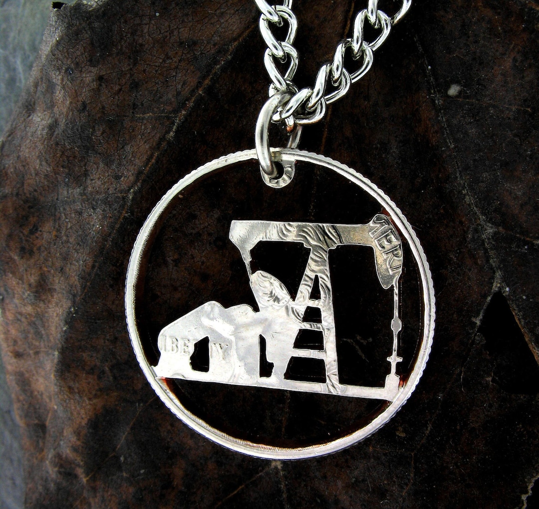 Land Oil Rig Key Chain Oil Rig Necklace or Keychain, Hand Cut Coin - Etsy