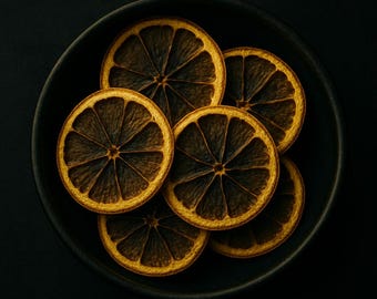 100 Dehydrated Lemon Wheels – Cocktail Garnish – Bright Citrus Slices for Sours, Collins & Specialty Cocktails