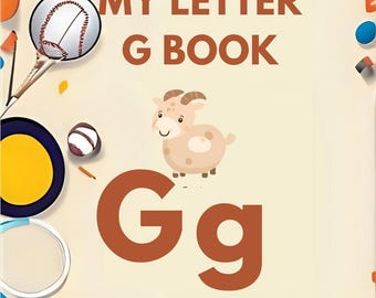Buchstabe G Minibuch | Phonetik Arbeitsblatt für die Vorschule (PDF Download)