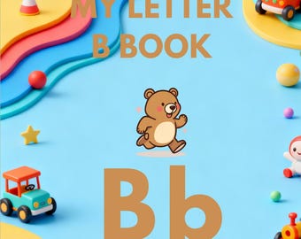 Buchstabe B Minibuch zum Ausdrucken | Vorschule Phonics Aktivität (PDF Download)