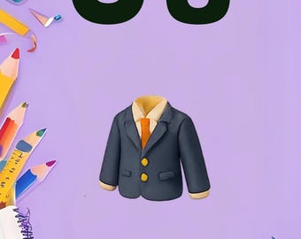 Tarjetas didácticas del alfabeto de la A a la Z / Tarjetas imprimibles para aprender el ABC / Recurso educativo para niños