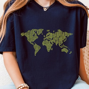 Programador de codificación informática del mundo binario PNG: Programador de arte tecnológico de código binario PNG Codificación digital (Descarga digital)