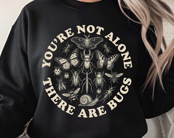 You're Not Alone There Are Bugs PNG: Funny Entomology Humor PNG Science Lover png Insect Lover Clipart (Digital Download)