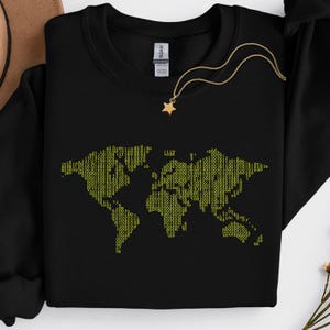 Binary World Computer Coding Programmer PNG: Binary Code Tech Art Programmer png Digitale codering (digitale download) afbeelding 3