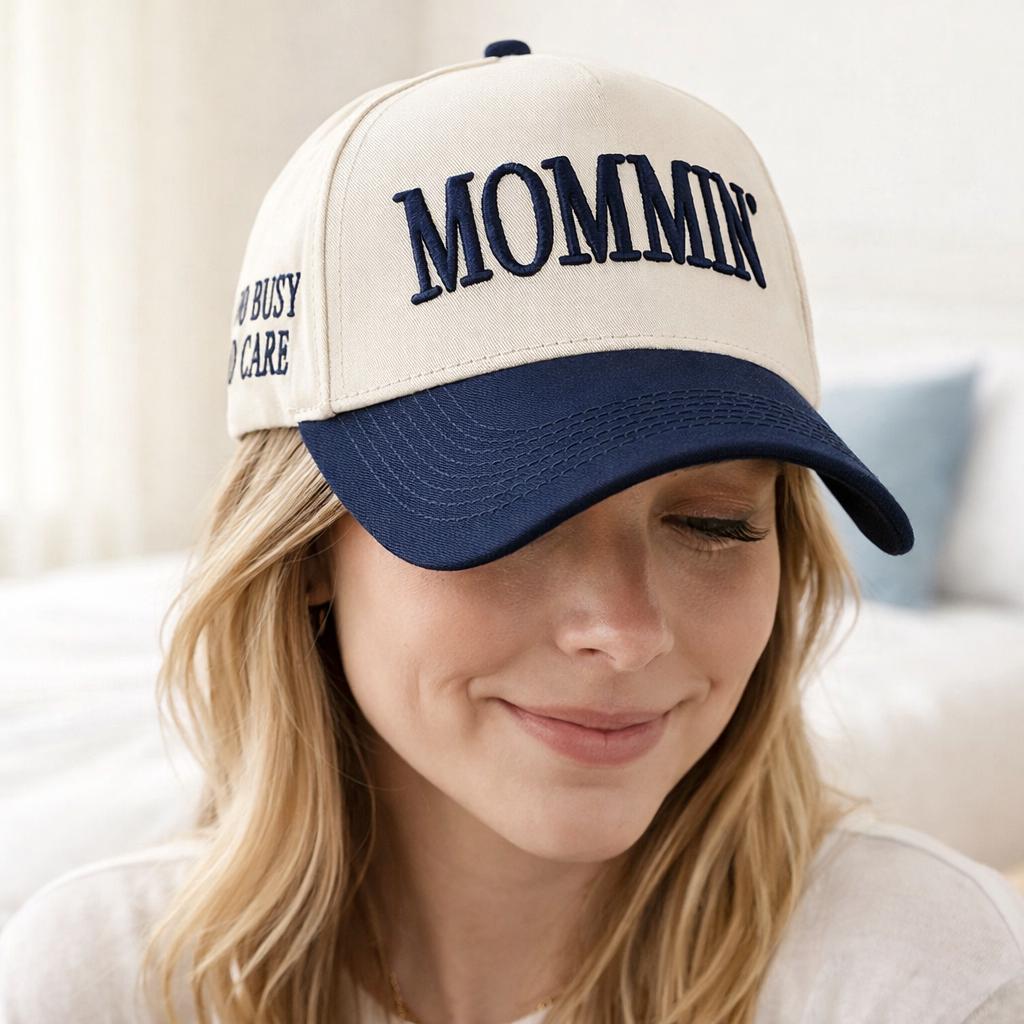 Mommin Baseball Cap,Funny Gift for Mom, MOMMIN Baseball Hat,…