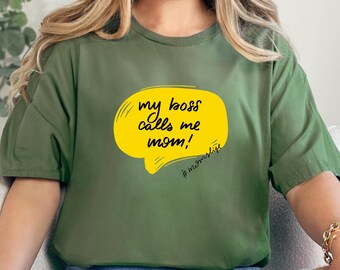 Mothers Day Gift, Mom Shirt, Aesthetic Mom Tee, Gift for Mom