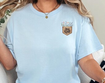 Bleib Kind Geschenk Shirt, Minimal Shirt, Geschenk für Mama