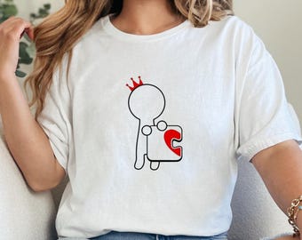 Sudadera con capucha Love Heart Puzzle, para San Valentín