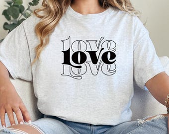 Sudadera con estampado de amor, sudadera con capucha para el Día de San Valentín