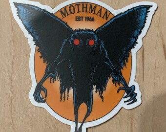 Mothman  3" Sticker