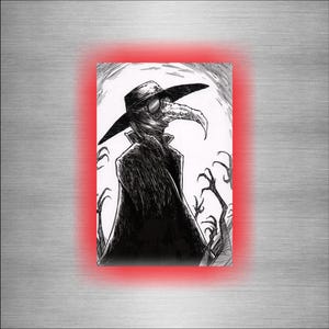 Plague Doctor Magnet