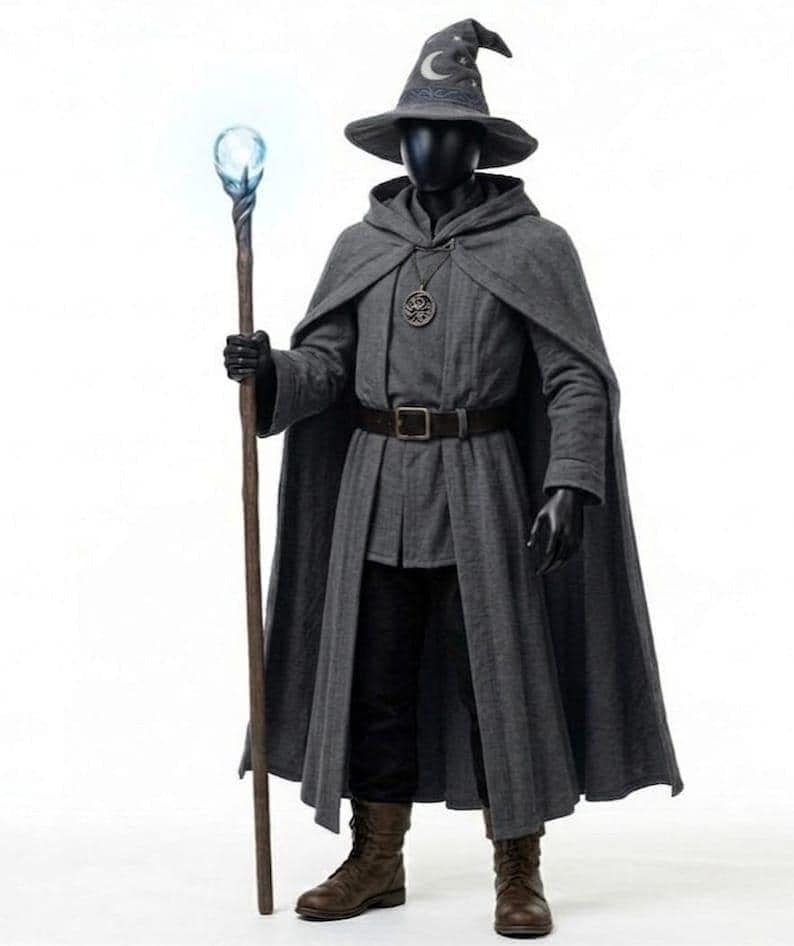 Midnight Wizard Costume - Etsy