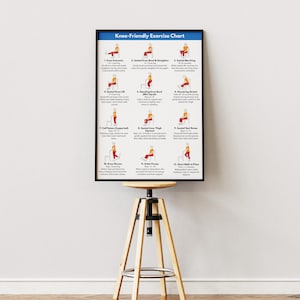 Esercizi per le ginocchia per anziani, allenamento delicato per rafforzare le ginocchia (download PDF) immagine 6