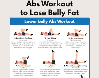 Abs Workout to Lose Belly Fat, Core Workout at Home , Slim Waist Trainer PDF