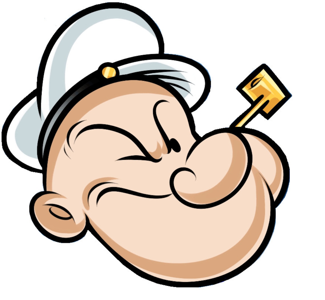 Popeye the Sailor Man Iron on Transfer Etsy