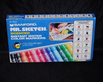 Mr Sketch Scented Markers Etsy