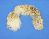 Vintage Arctic Red Fox Fur Collar with Clip Closure 1950s Elegant Dress Formal Coat