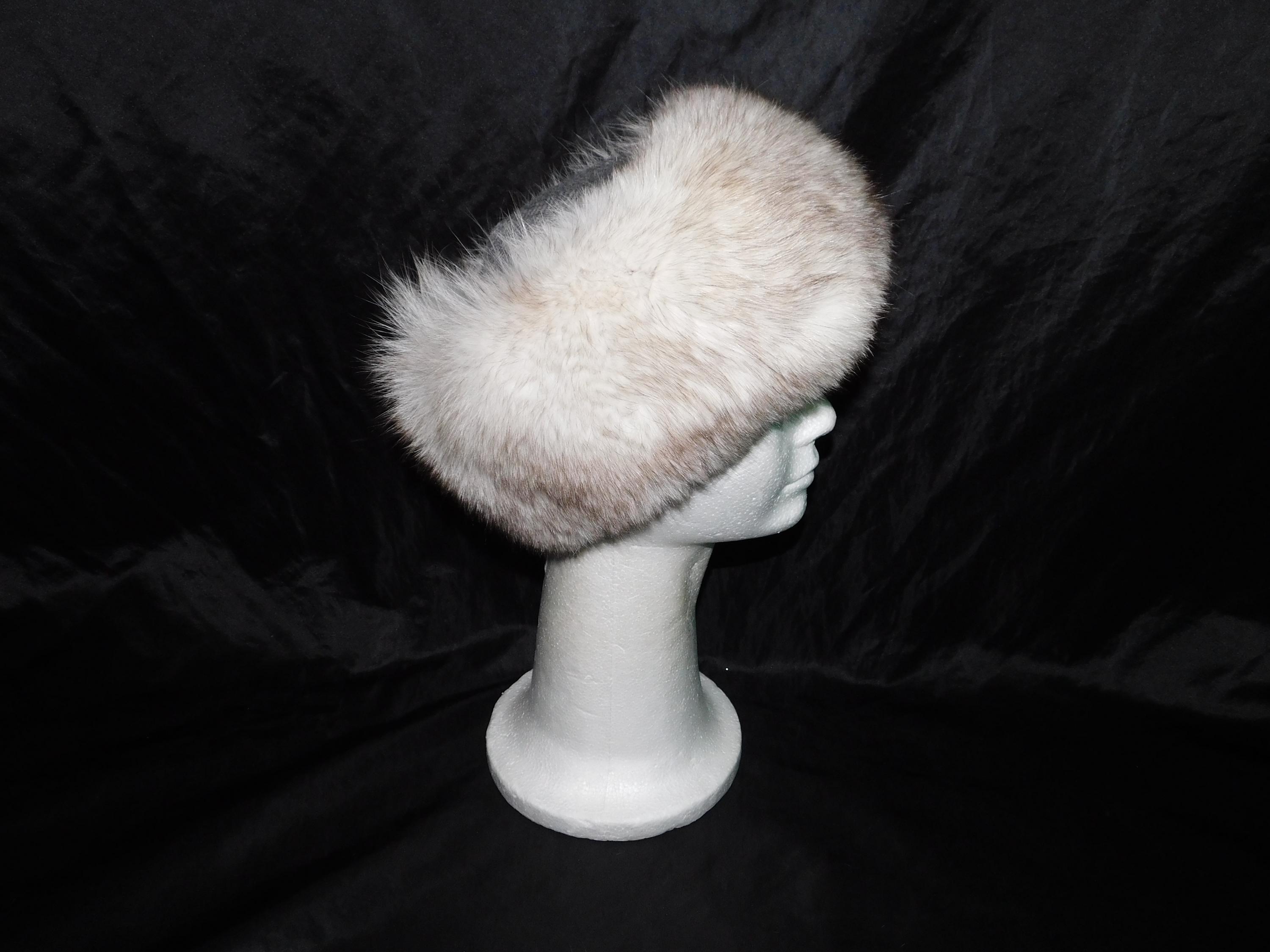 Vintage Fur Trim Hat - Etsy
