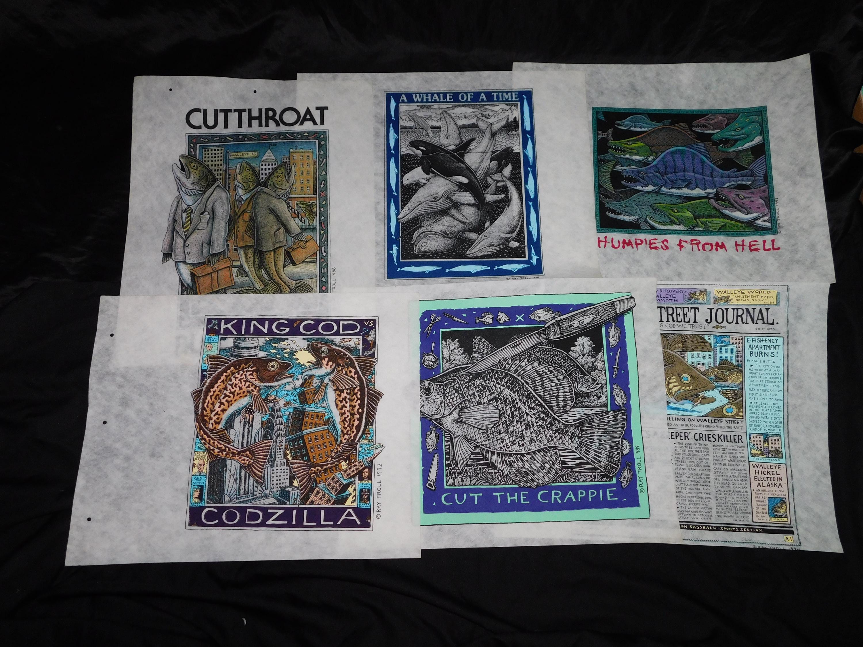 Ray Troll Art - Etsy