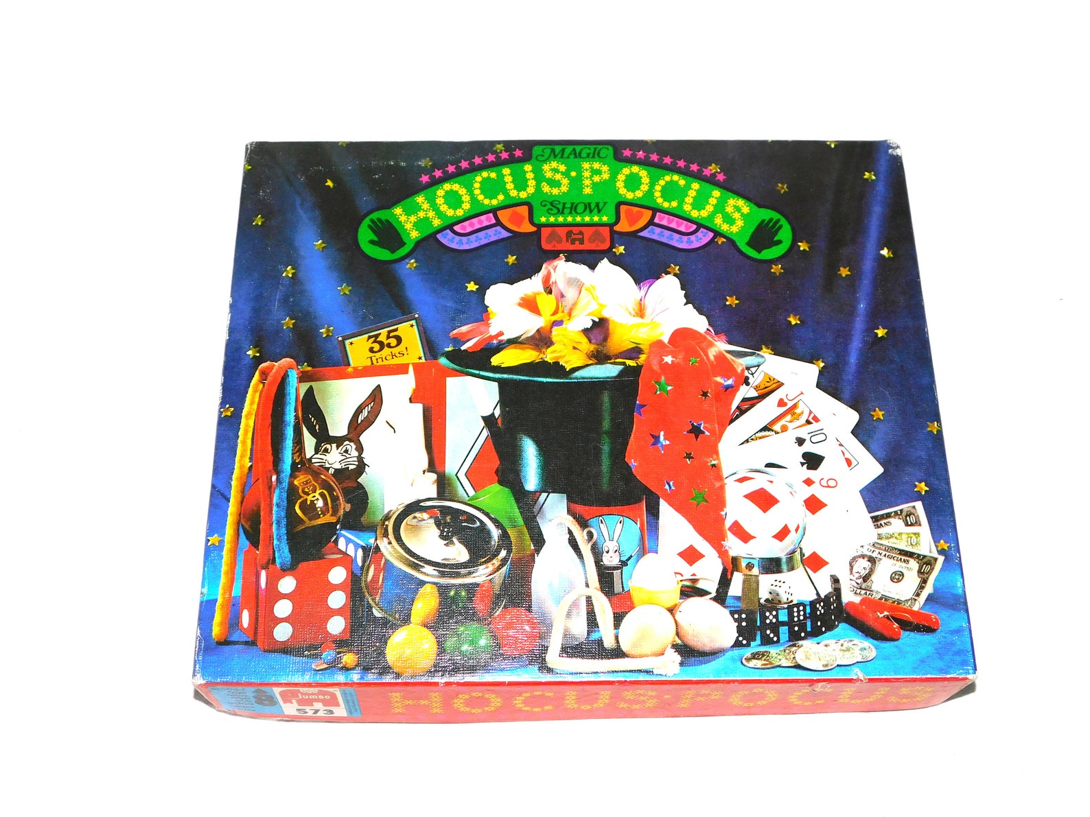 Vtg 1982 Hocus Pocus Magic Show Kit Kids Toy Jumbo 573 Game Etsy
