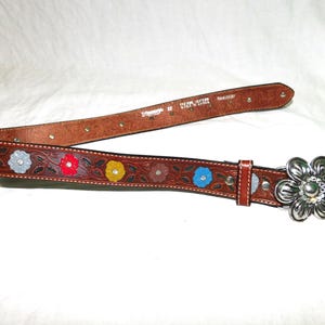 Nocona Belt Buckle Rhinestone - Etsy display picture 3