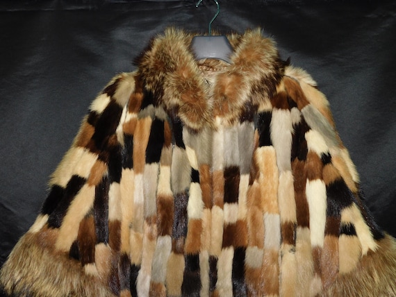 Lumignon original ♥ Quilting fur coat Lumignon original ♥ Quilting fur coat（Vintage Tourmaline