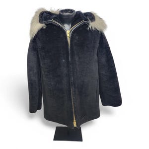 épine sheep mouton coat épine sheep mouton coat Grey Mouton Fur Coat - Etsy