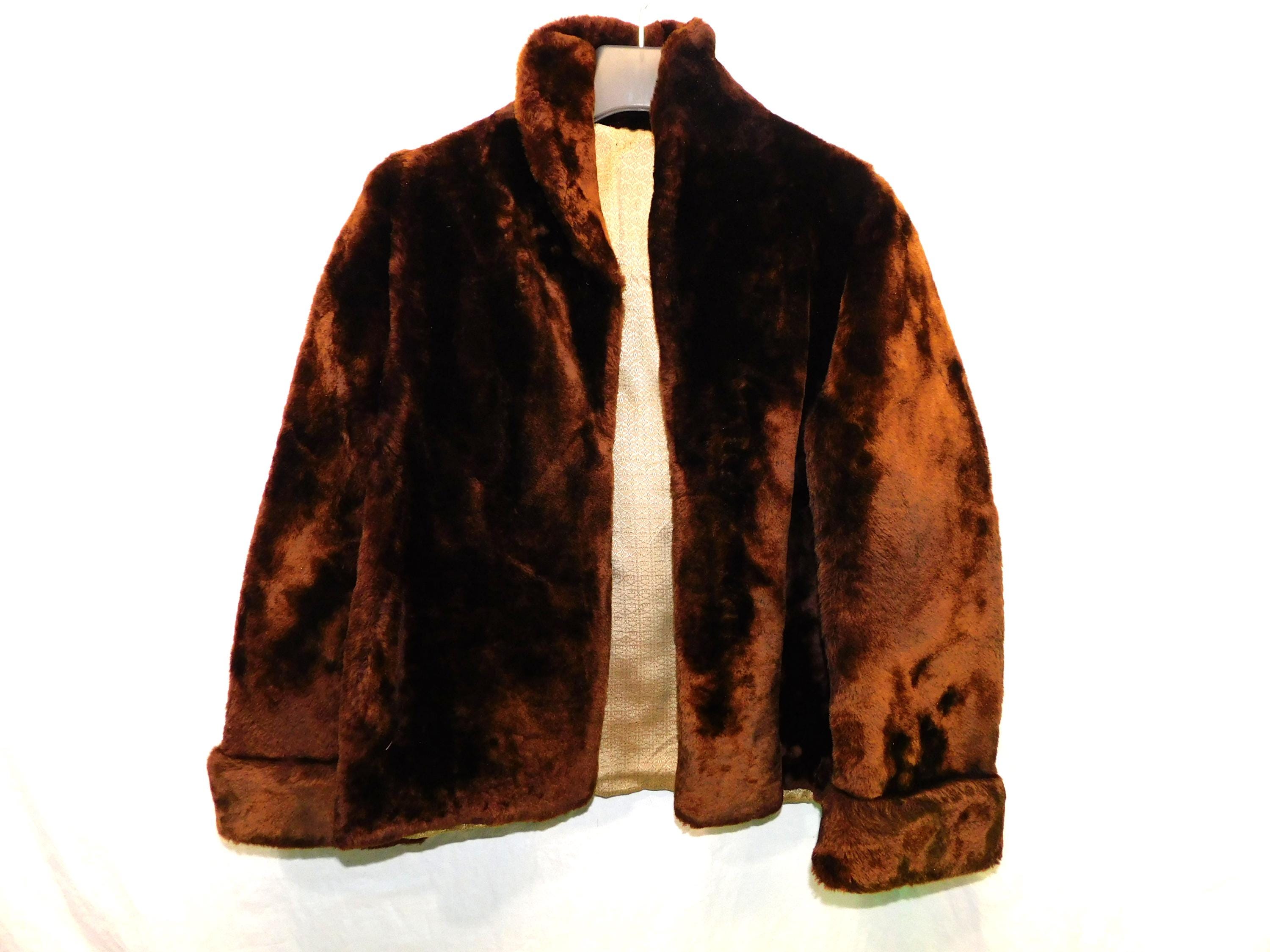 Mouton Fur Coat - Etsy