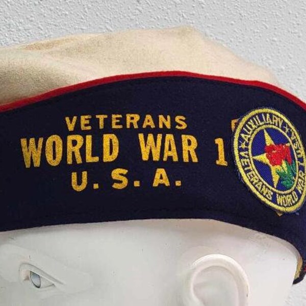 American Legion Auxiliary Garrison Hat Etsy