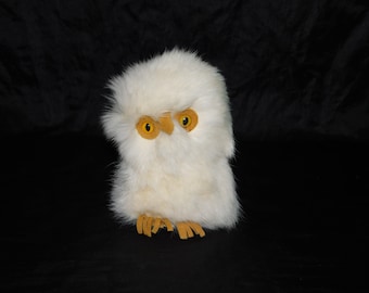 Barrow Alaska Snowy Owl White Rabbit Hare Fur Figurine Arctic Uk-Pick Native Eskimo Inuit Hand Made Toy