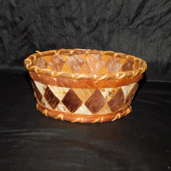 Woven Birch Basket - Etsy