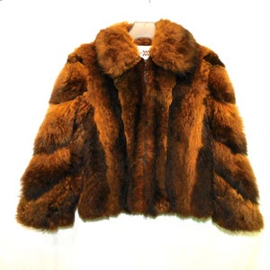 Patchwork Fur Coat - Etsy