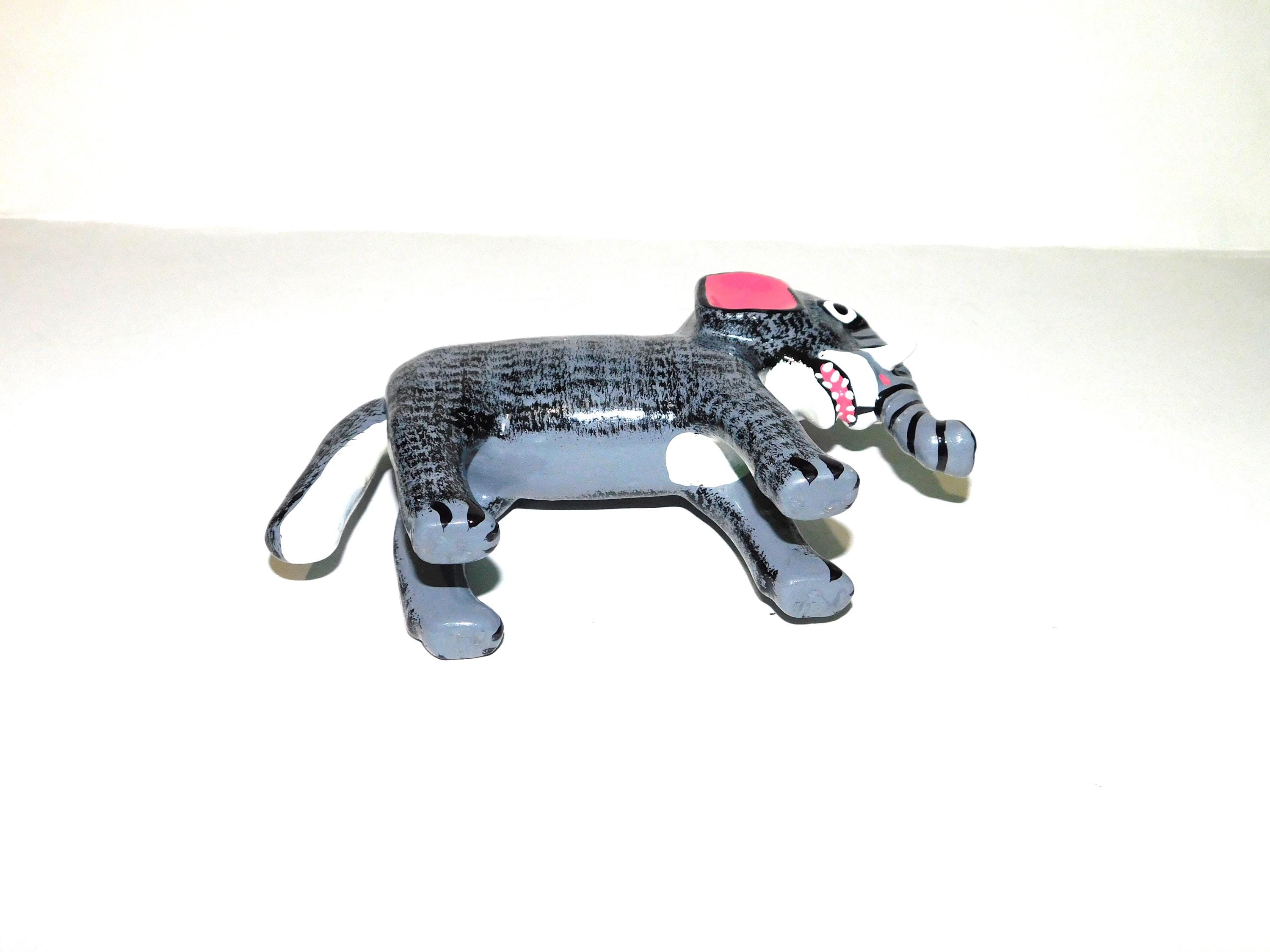 M1386 Vintage 70s 猫メキシコ オアハカ アレブリヘ オブジェ 【公式通販】