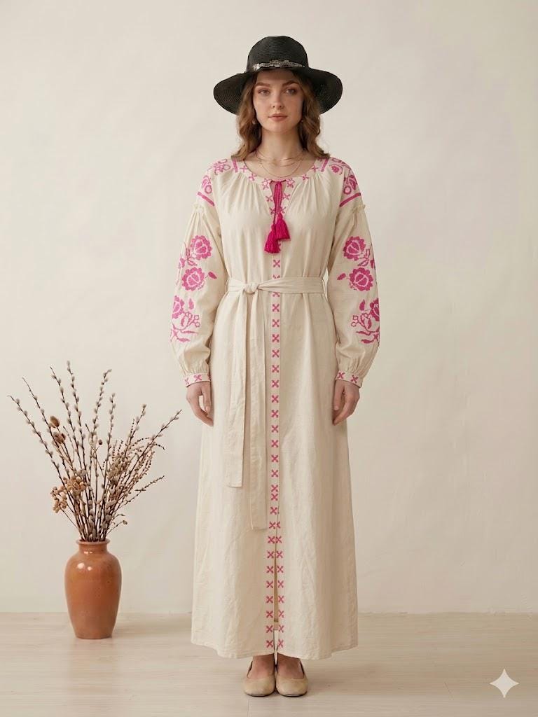 white embroidered dress india DESI White SUMMER MUSE LACE COTTON DRESS 2XL main image 0