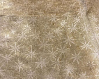 Leopard Print Genuine Leather Hide | Hair-On Craft Supply