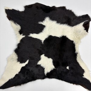 Piel de leopardo con pelo auténtico / Suministros para manualidades DIY