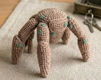 Rocky Amaze Crochet , Project Hail Mary Keychain, Amigurumi Rocky Plush, Cute Handmade Gift, Sci-Fi Fan Gift
