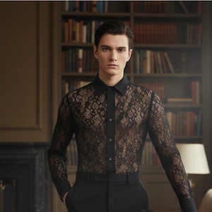 mens sheer black dress shirt Amazon.com: Verdusa Men's Sheer Mesh Button Up Shirt See Through Short Sleeve Top Black S : Clothing, Shoes & Jewelry