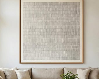 Dipinto con texture 3D in bianco e nero, grande arte murale minimalista in bianco e nero, arte su tela con texture contemporanea per soggiorno, arredamento moderno per la casa