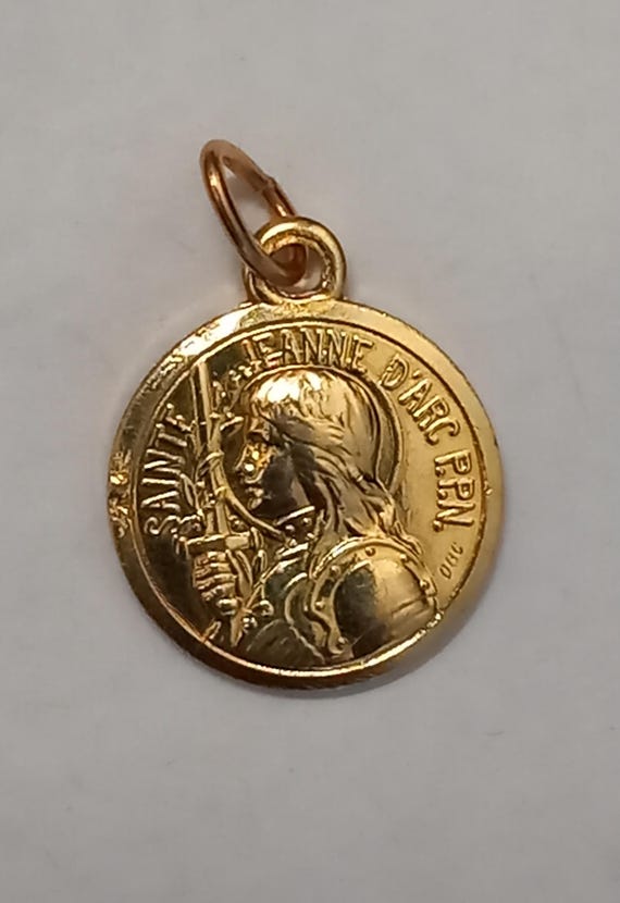 Antique Joan of Arc medal - Signed OBC